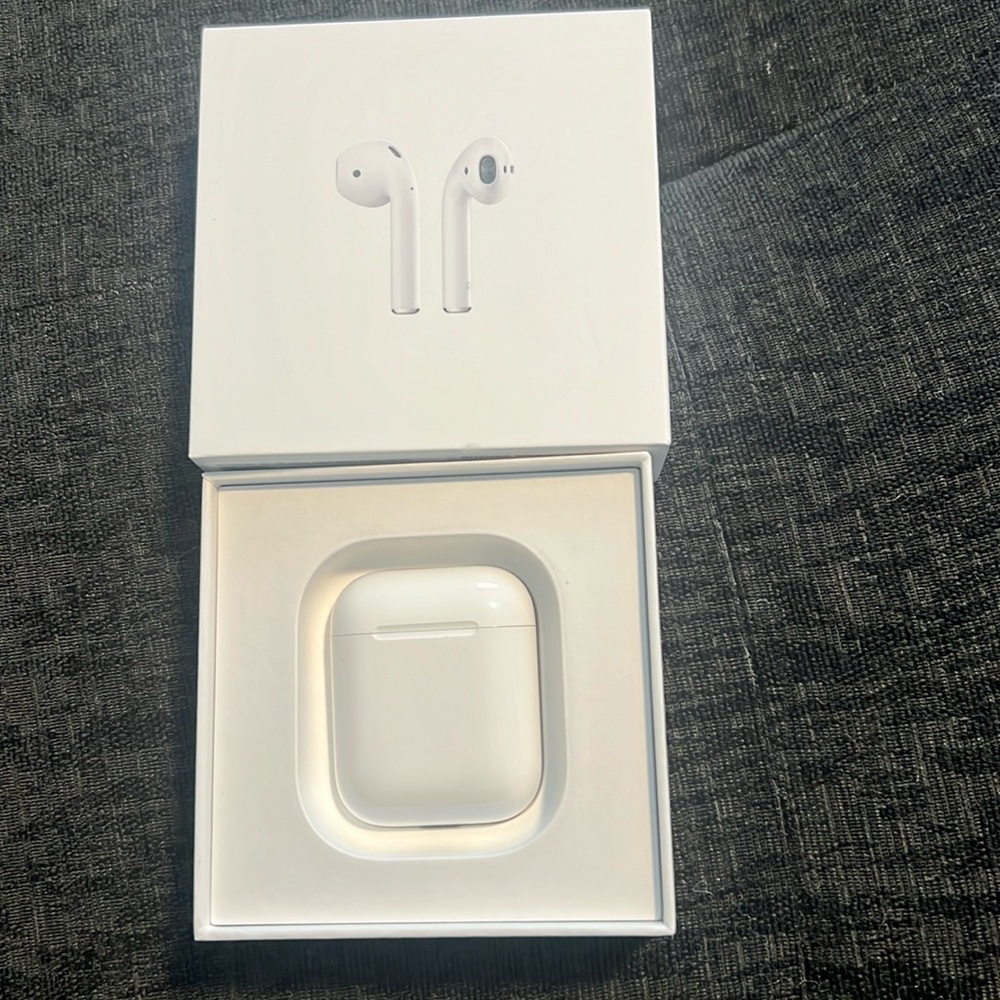 2nd generation AirPods with box